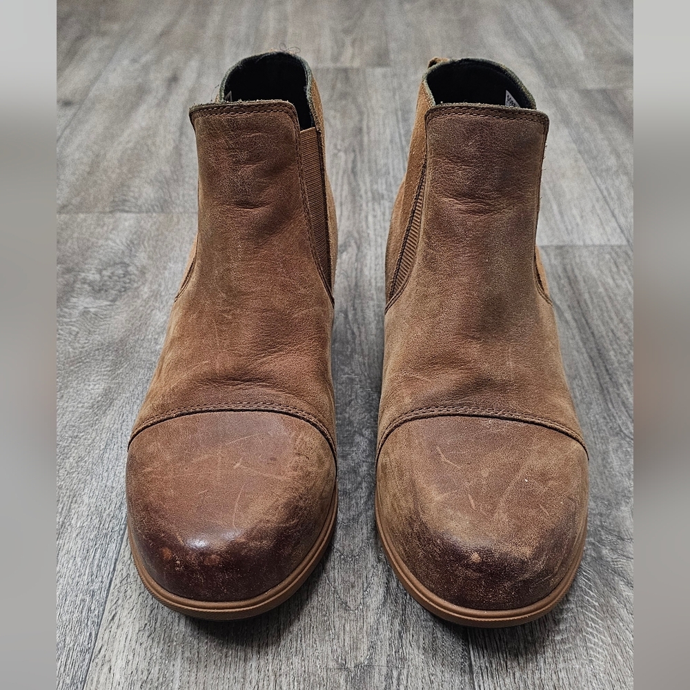 Sorel Wedge Ankle Booties-Size 10 - Picture 3 of 9